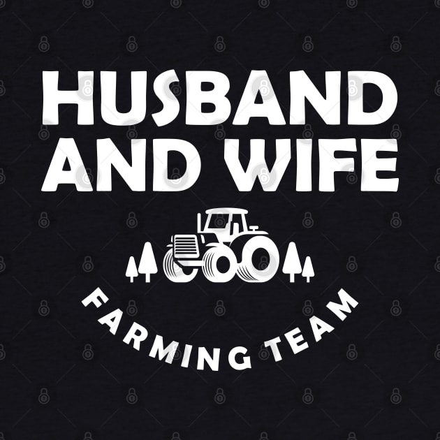 Farmer - Husband and wife farming team by KC Happy Shop